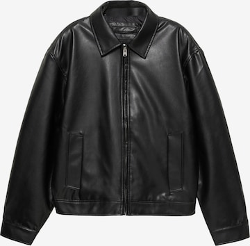 Pull&Bear Välikausitakki värissä musta: etupuoli