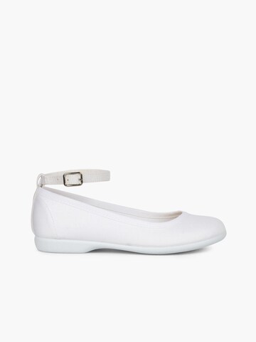 Ballerines Pisamonas en blanc