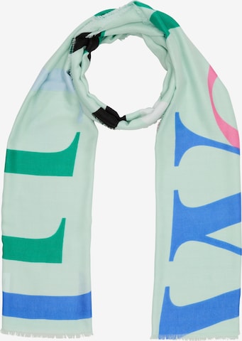 s.Oliver Scarf in Green: front