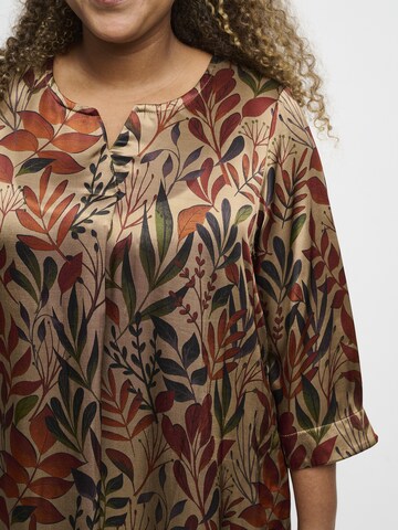 Pont Neuf Blouse 'Brielle' in Bruin