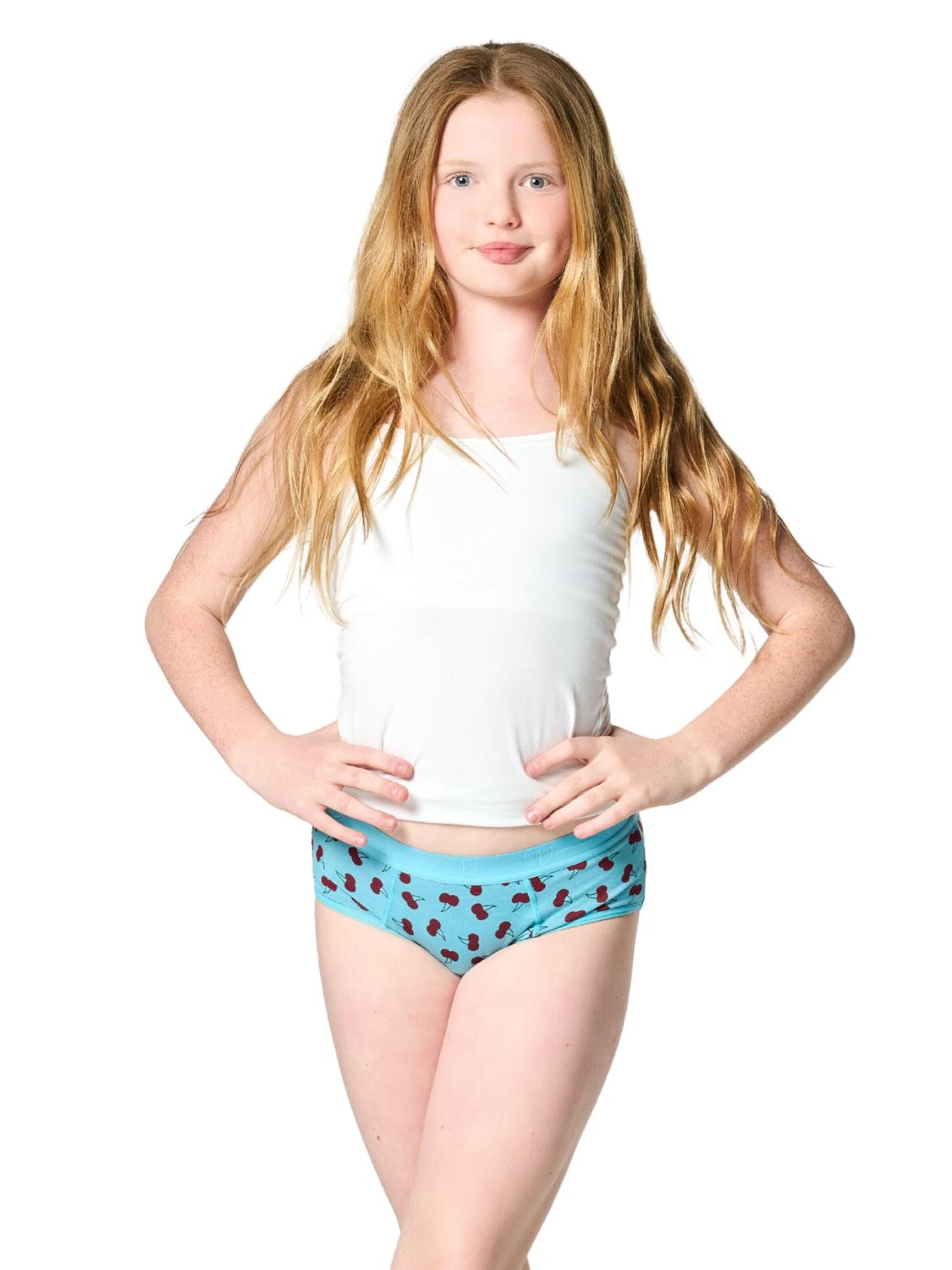 Moodies Undies Onderbroek 'Hipster Super' in Blauw: voorkant