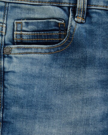 WE Fashion Слим фит Дънки в синьо