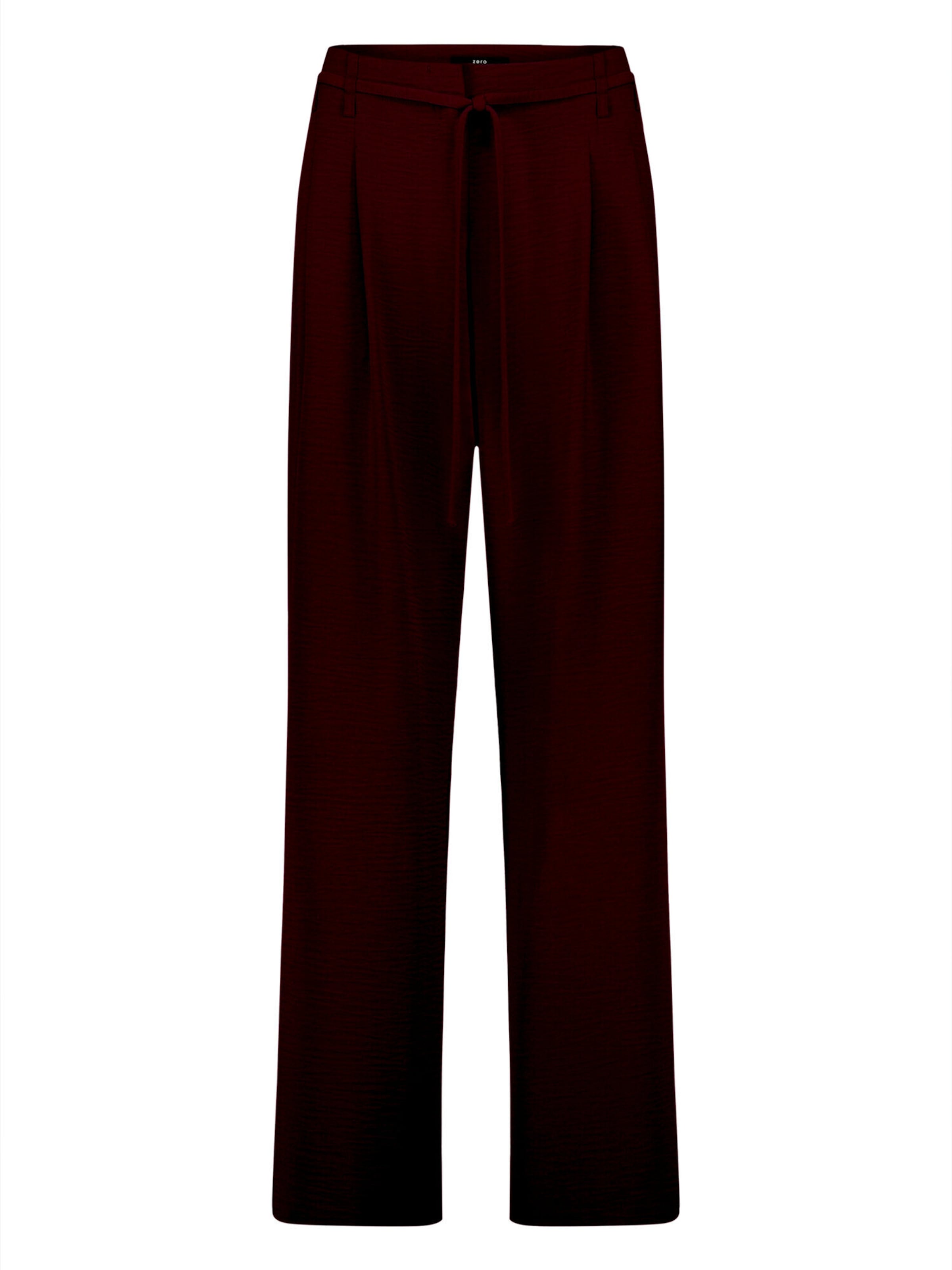 Slimfit Pantaloni di zero in rosso: frontale