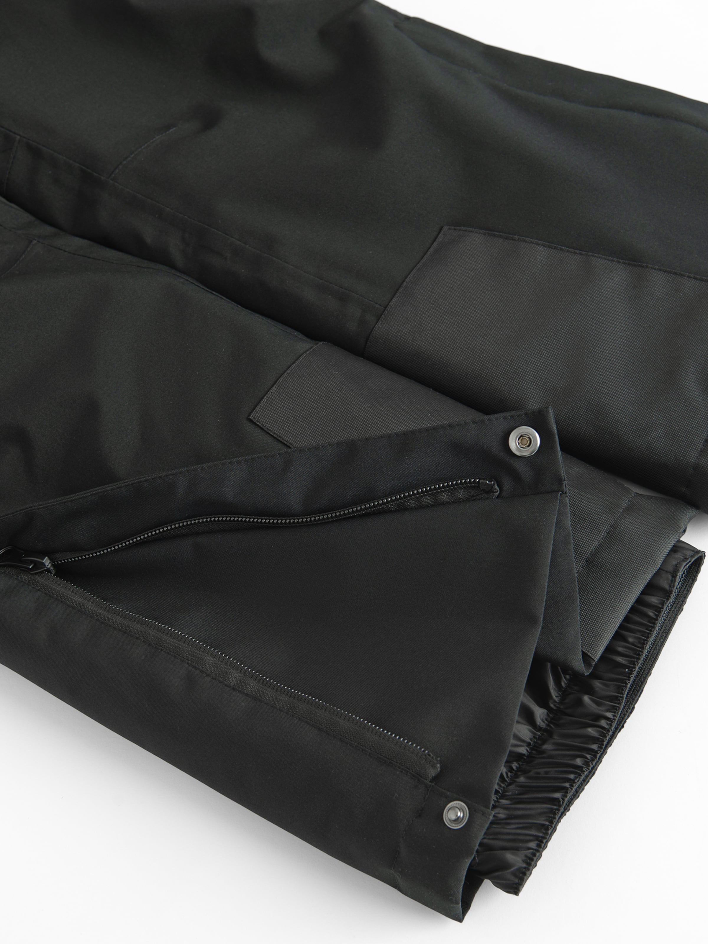 NoWear - regular Pantalón de montaña en negro: frente