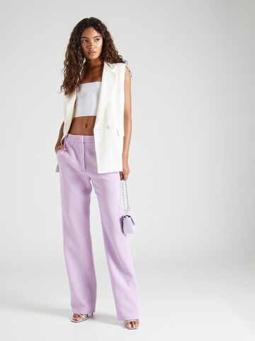 PATRIZIA PEPE Loose fit Trousers in Purple