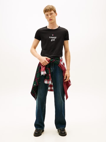 Tommy Jeans Koszulka w kolorze czarny