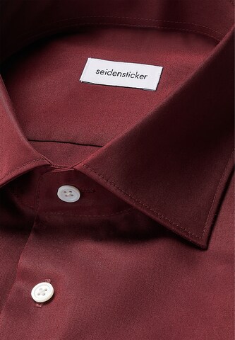 Coupe slim Chemise 'SMART CLASSICS' SEIDENSTICKER en rouge