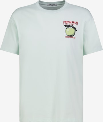 Sublevel Shirt in Grün: Vorderseite