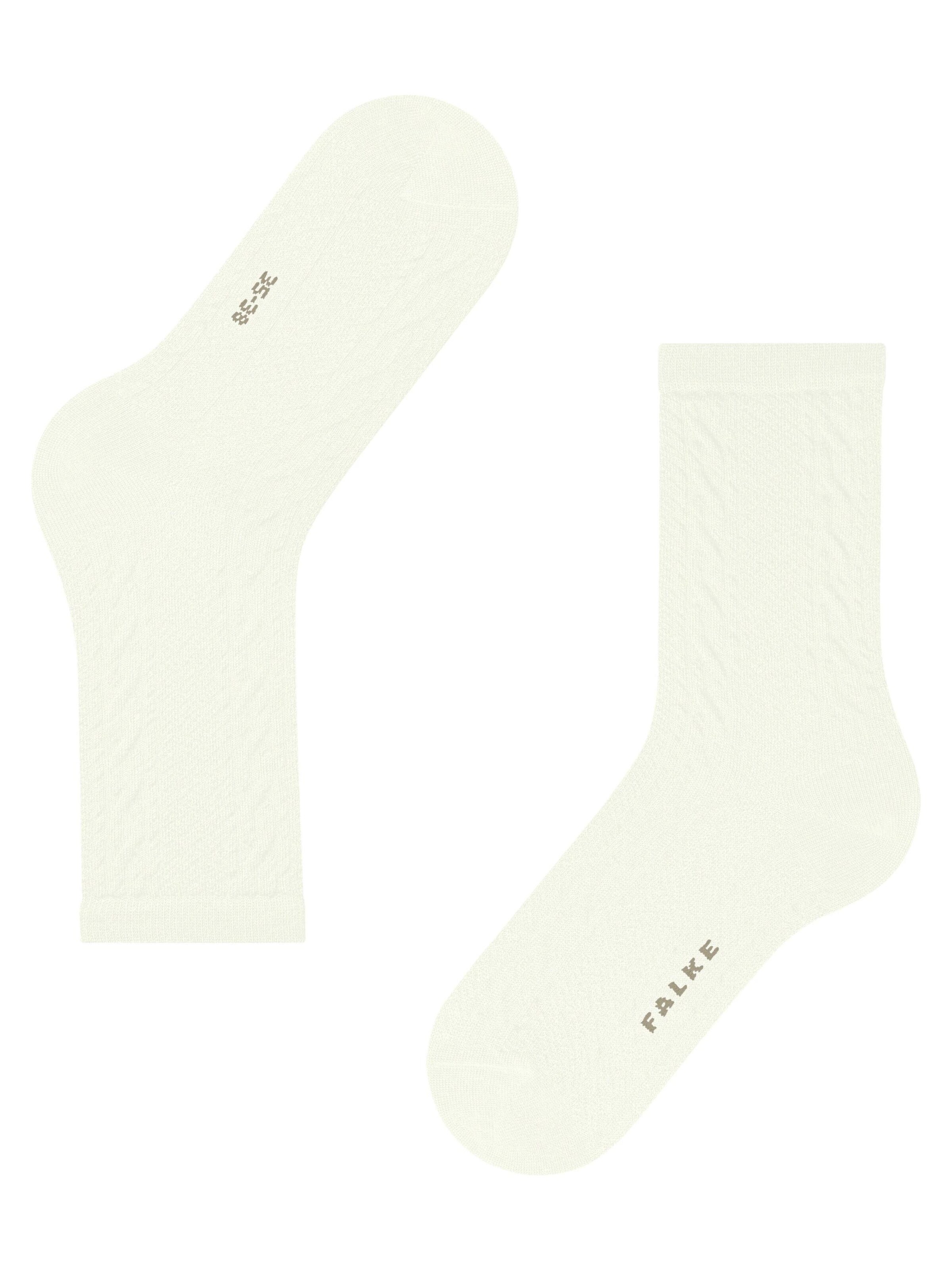 FALKE Socken 'Declivity'‌‌‌‌ in Weiß