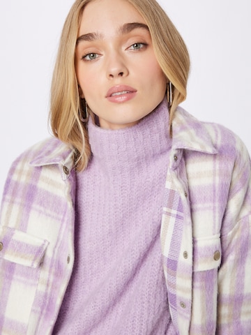 BRUUNS BAZAAR Sweater 'Syringa Rika' in Purple