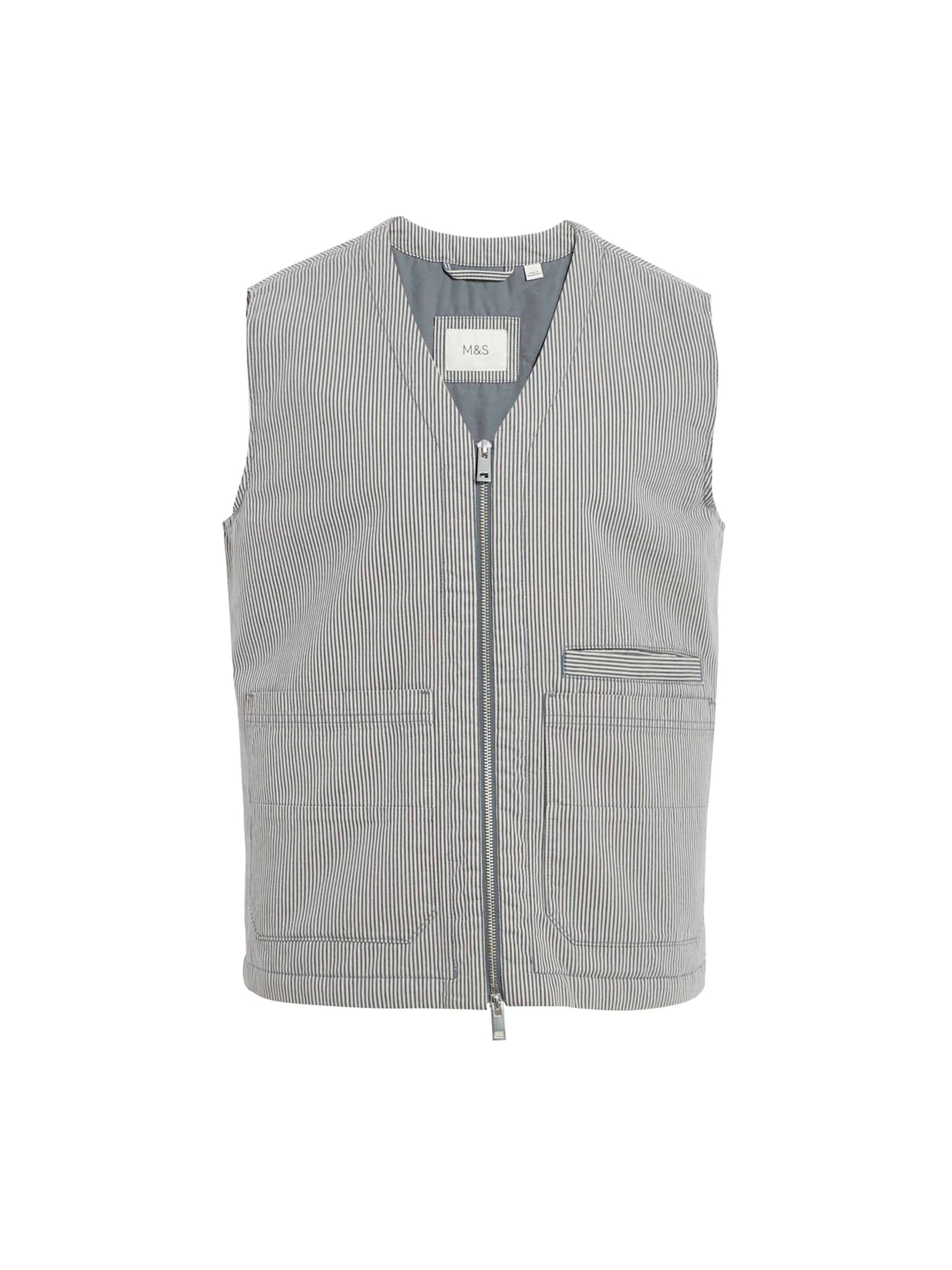 Gilet Marks & Spencer en bleu : devant