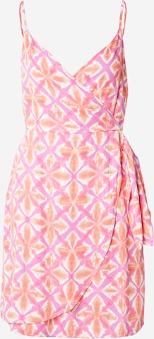 Robe 'ONLALMA' ONLY en rose : devant