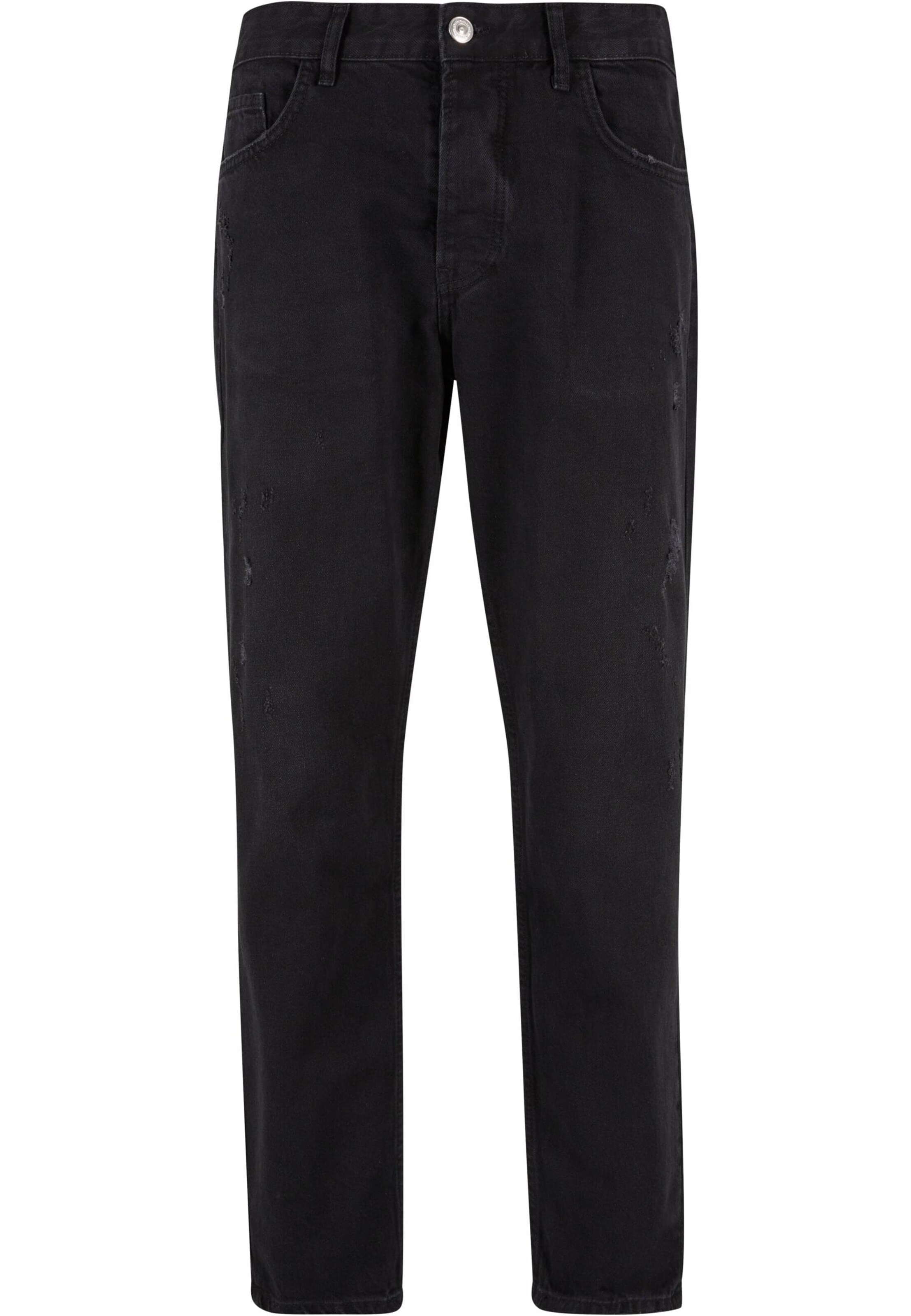 2Y Premium Regular Jeans in Black: front