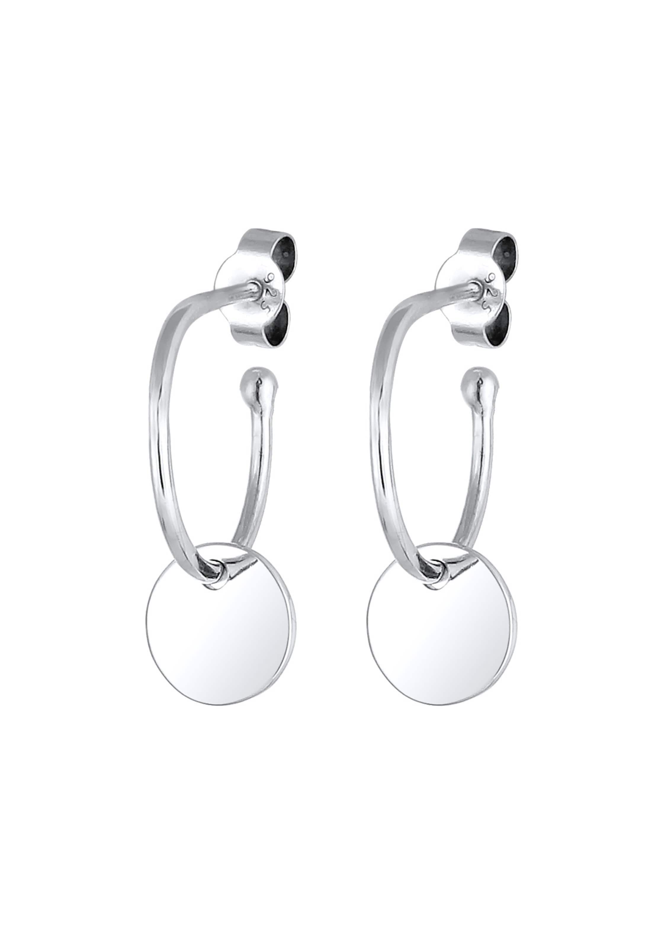 ELLI Earrings in Silver: front