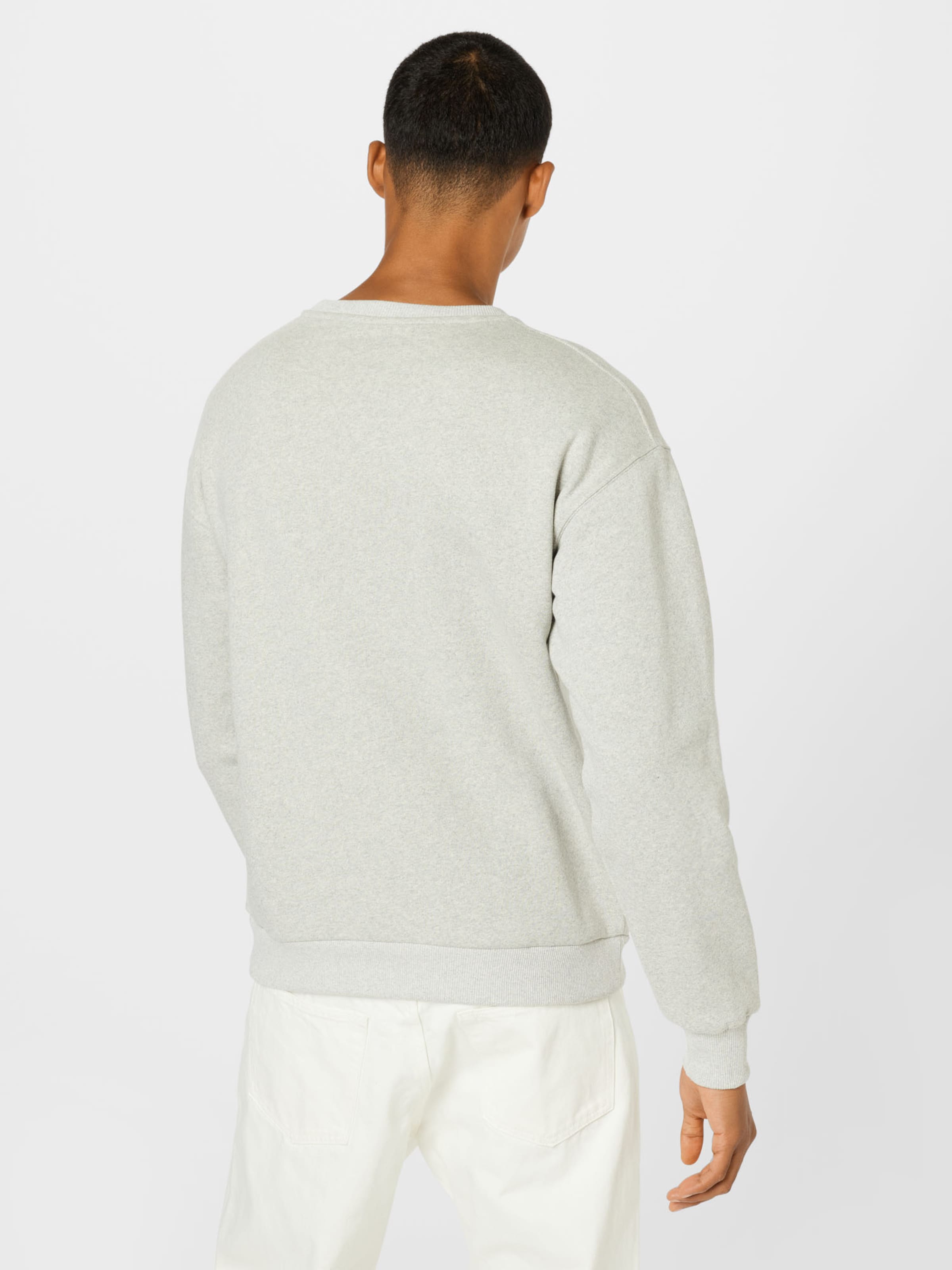 Männer Sweat NU-IN Sweatshirt 'Essential' in Grau - PG99372