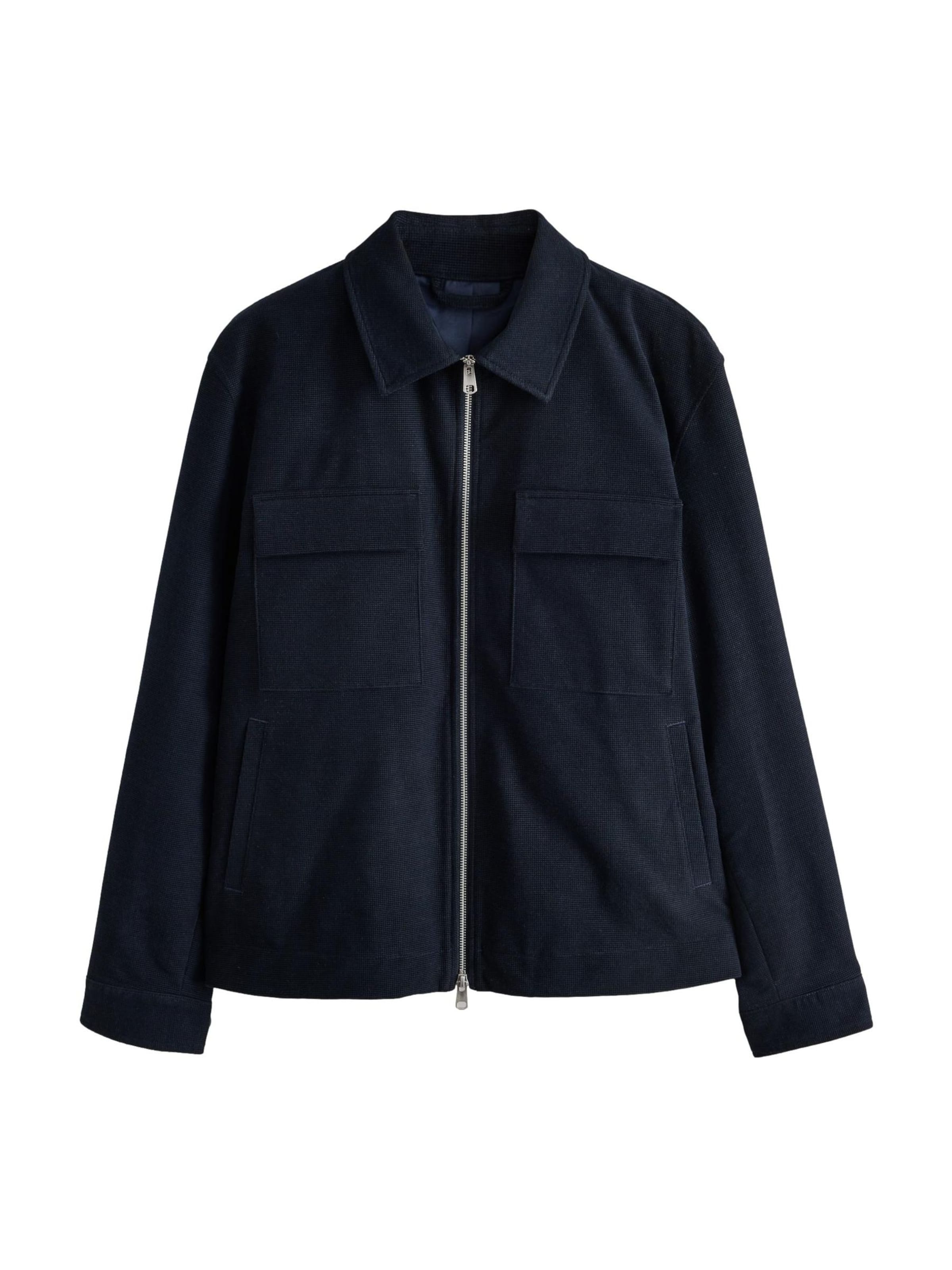 Giacca di mezza stagione 'N. Premium' di Next in blu: frontale