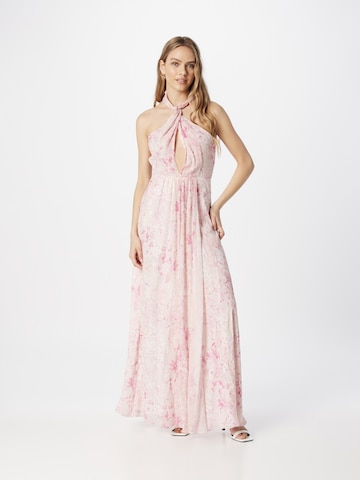 PATRIZIA PEPE Вечерна рокля в розово: отпред