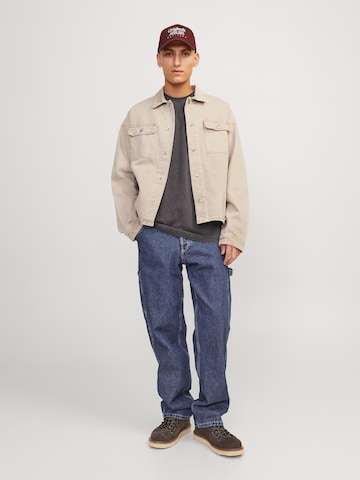 JACK & JONES Loosefit Jeans 'Eddie Carpenter' i blå