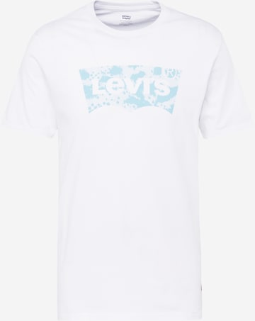 LEVI'S ® Shirt 'LSE Graphic Crewneck ' in White: front