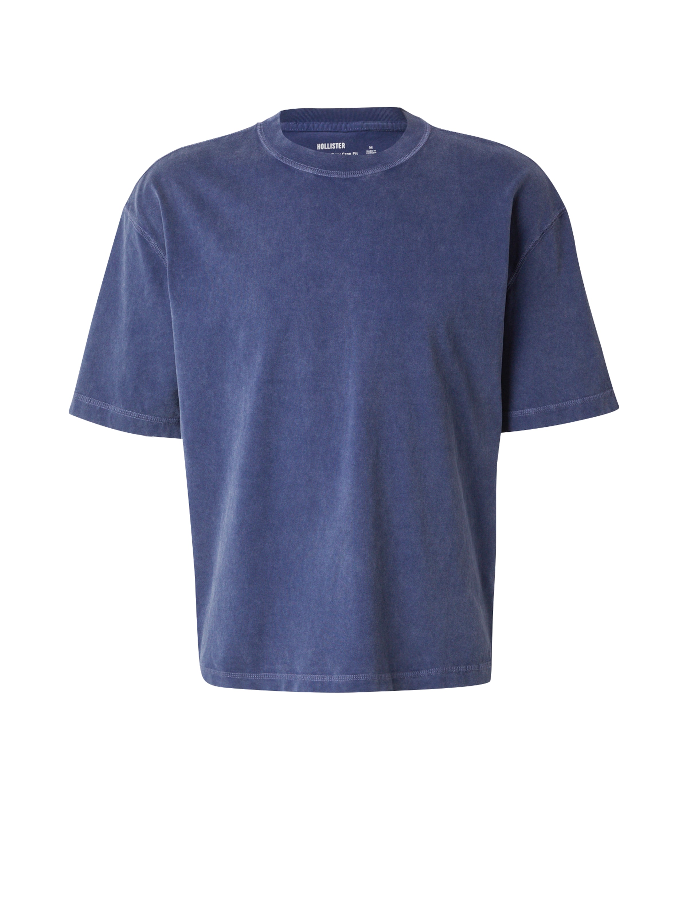 HOLLISTER Tričko – modrá: přední strana