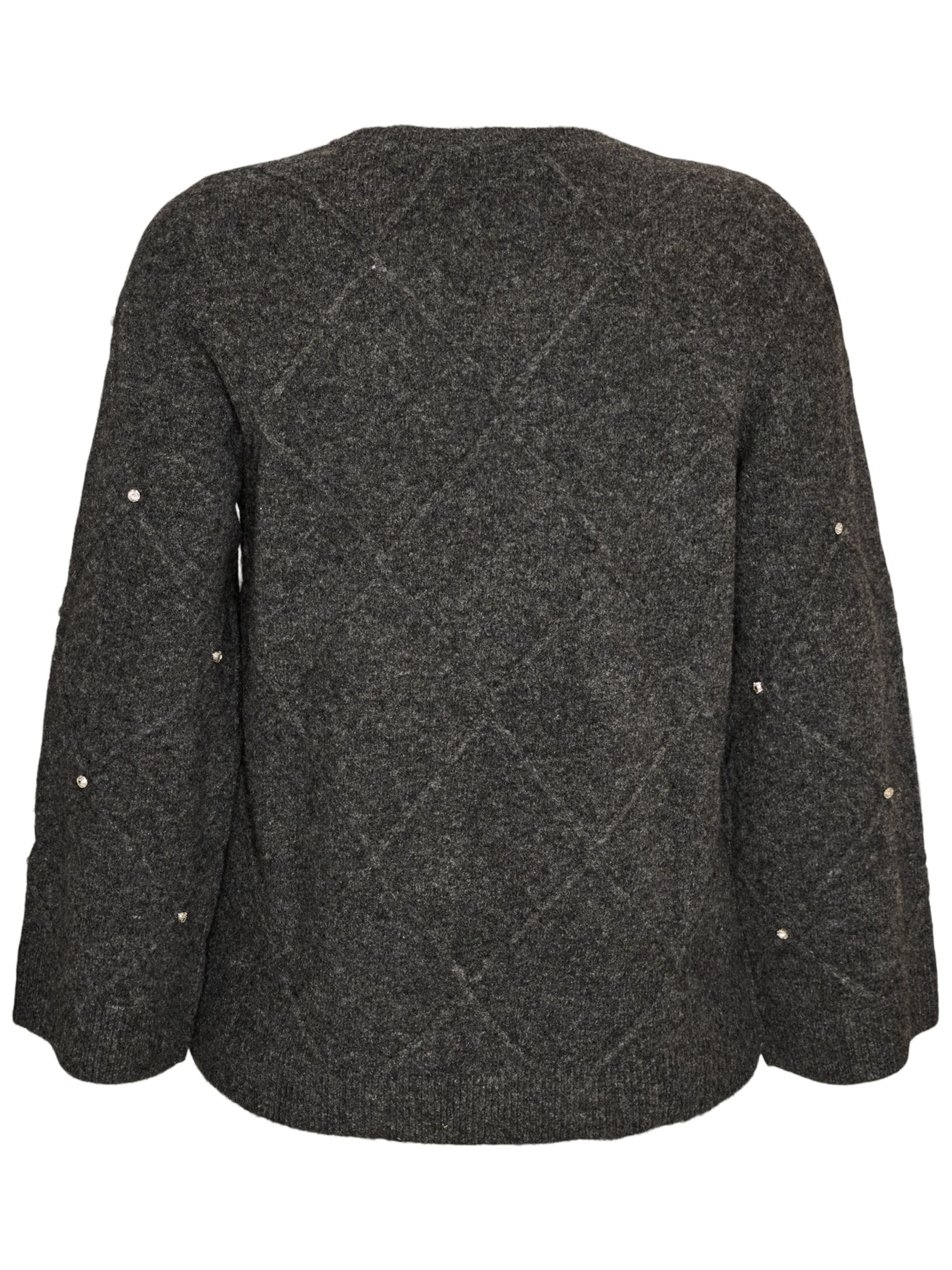 Zizzi - Jersey 'Malma' en gris