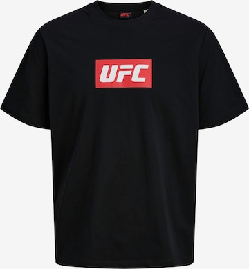 JACK & JONES T-Shirt 'JCOUFC' in Schwarz: Vorderseite