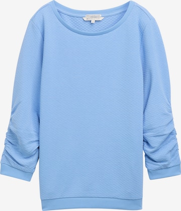 TOM TAILOR DENIM Dressipluus, värv sinine: eest vaates