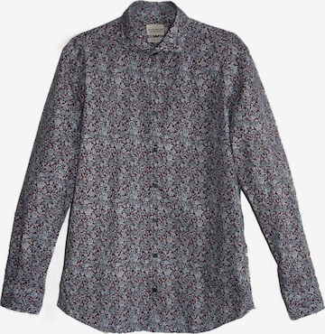 Black Label Shirt Regular Fit Businesshemd 'PRINT' in Rot: predná strana