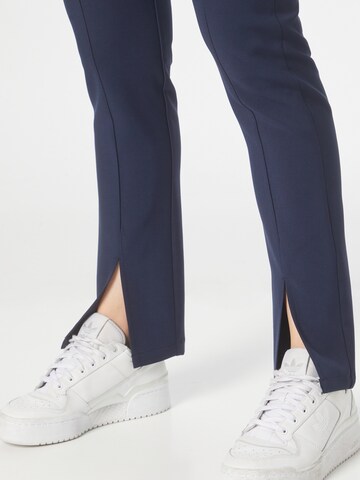 regular Pantaloni con piega frontale 'Luni' di Moves in blu