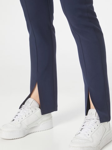Moves Regular Pleated Pants 'Luni' in Blue