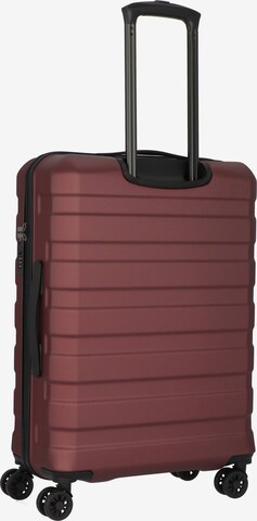 D&N Suitcase Set in Red
