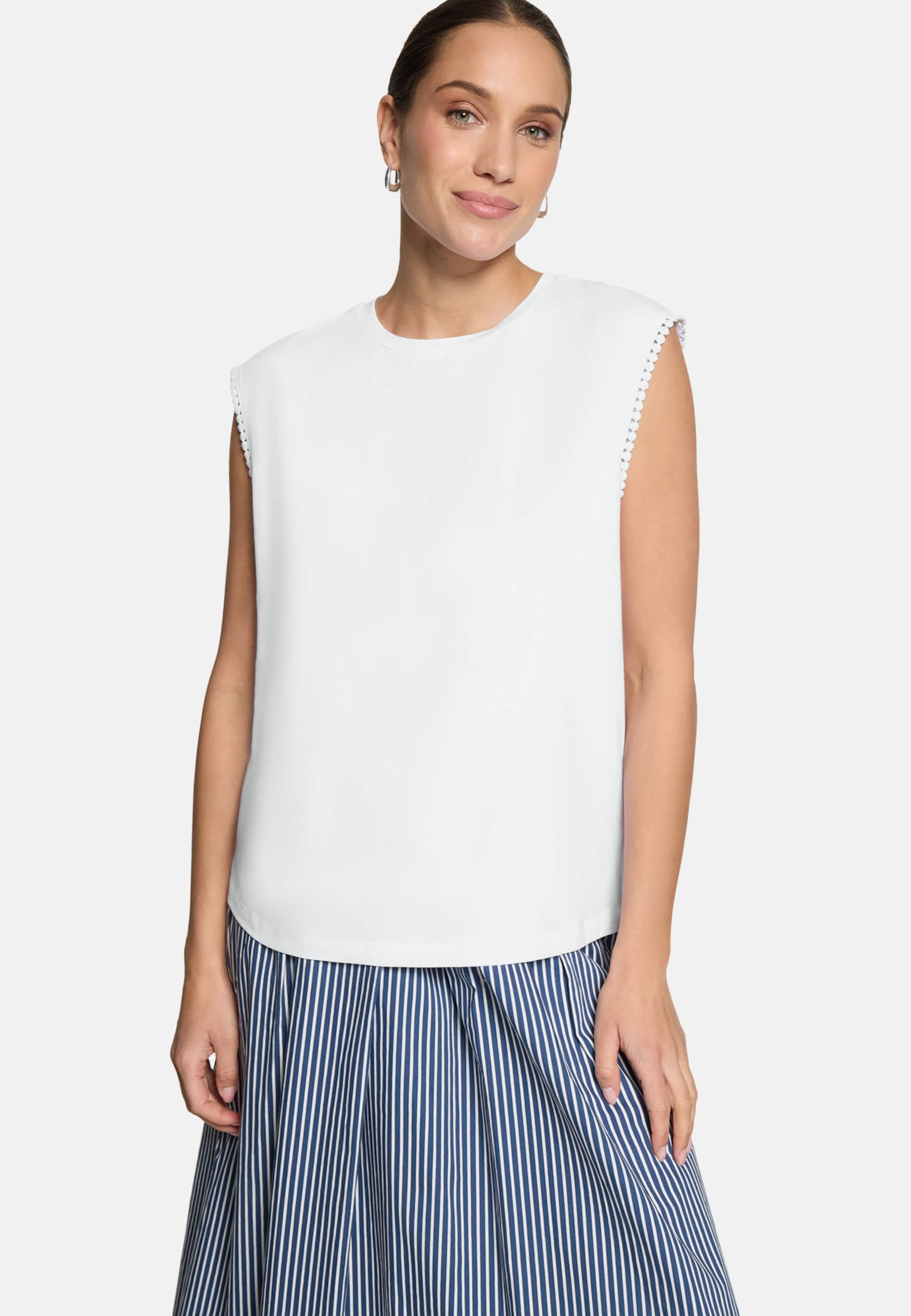 T-shirt zero en blanc : devant