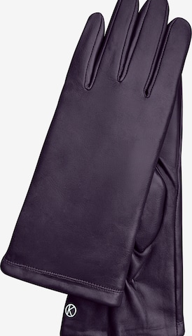 KESSLER Fingerhandschuhe in Lila: Vorderseite