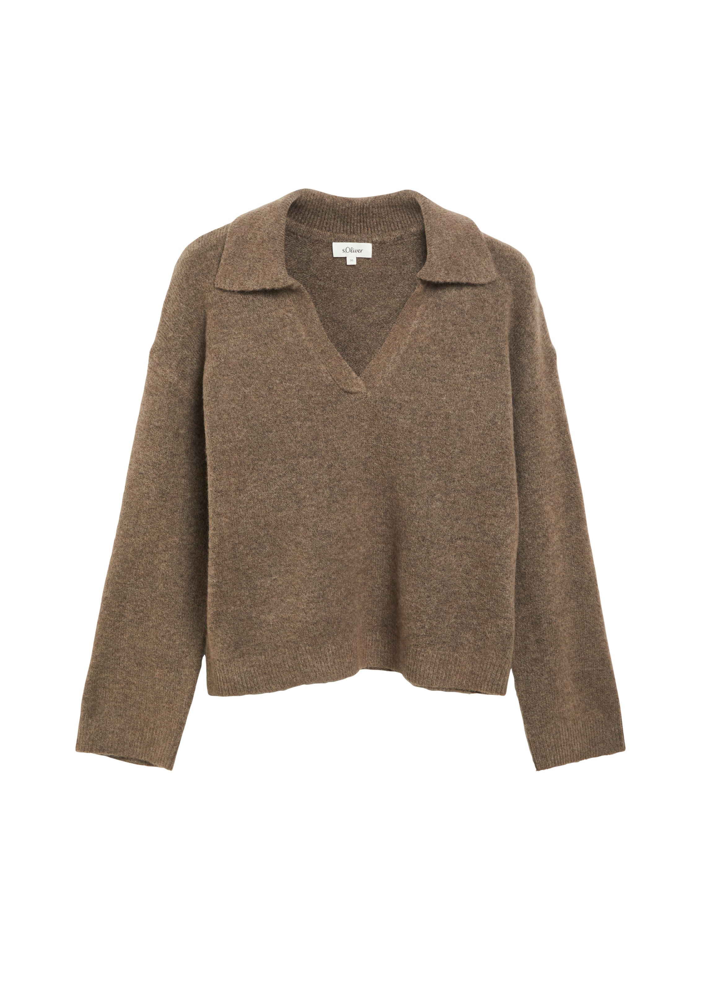 Pullover di s.Oliver in marrone: frontale