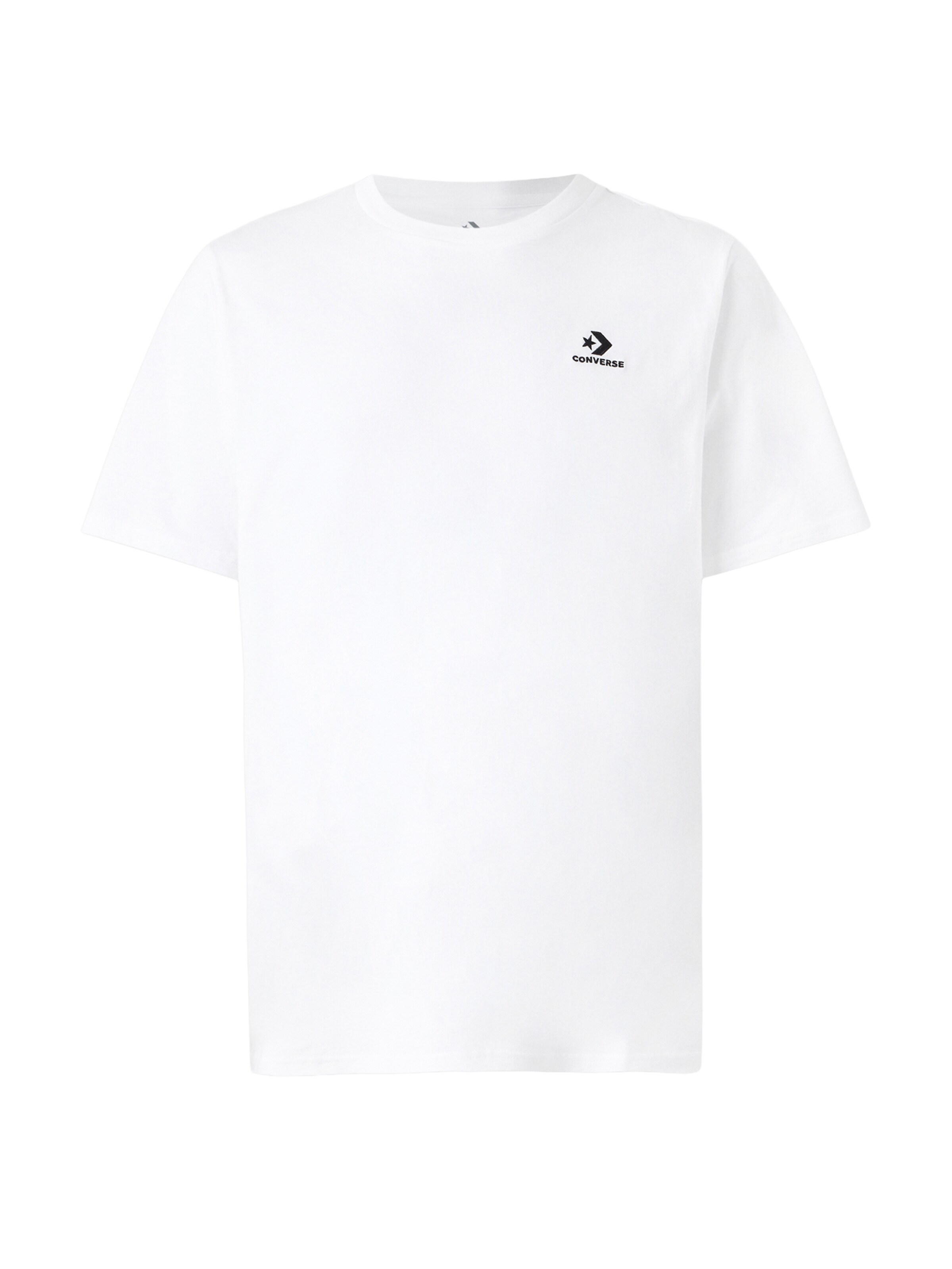 CONVERSE Футболка в Белый: спереди
