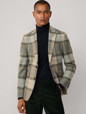 Hackett London Regular fit Colbert in Beige: voorkant