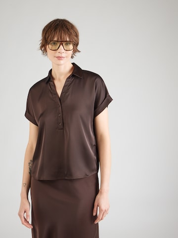 VILA Blouse 'VIENNA RAVENNA' in Brown: front