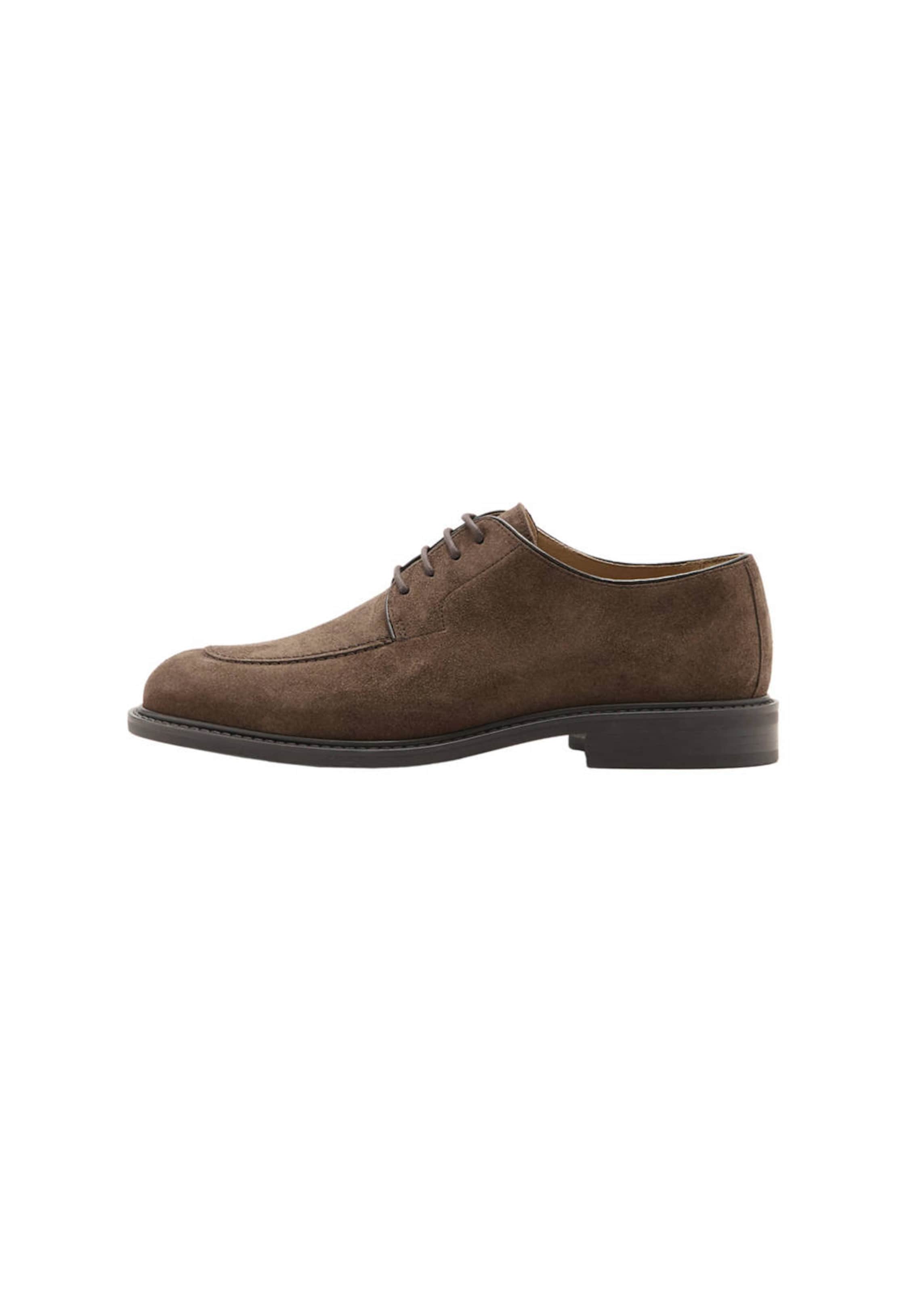 MANGO MAN Lace-Up Shoes 'Bordon' in 39 in Brown, Item view