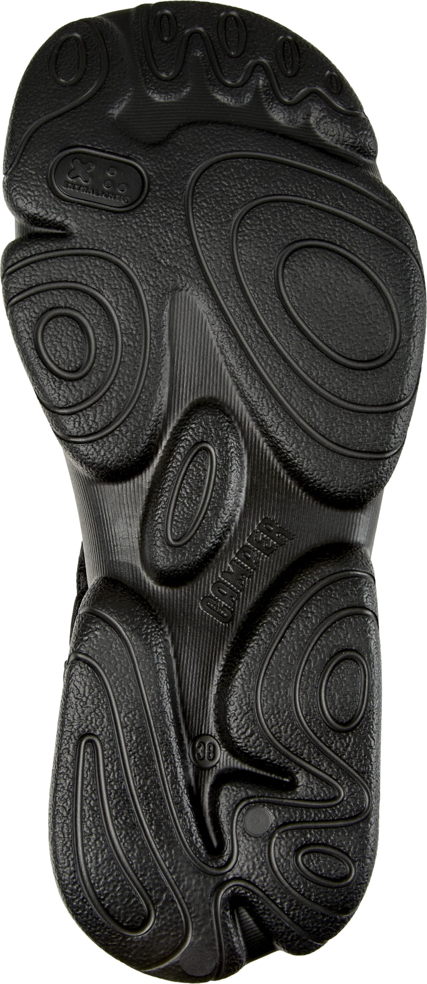 Sandalo con cinturino ' Karst  ' di CAMPER in nero