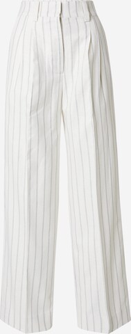 SECOND FEMALE Широка кройка Панталон с набор 'Esana' в бяло: отпред