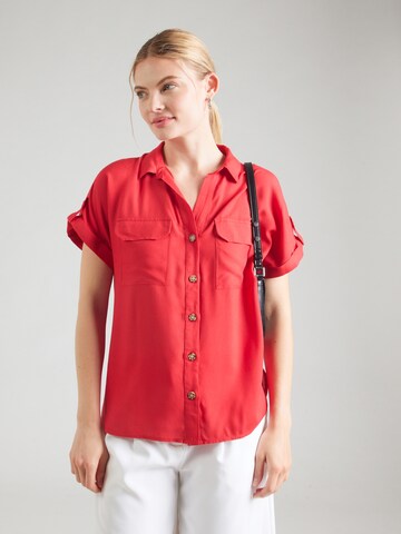 VERO MODA Блузка 'VMBUMPY' в Красный: спереди