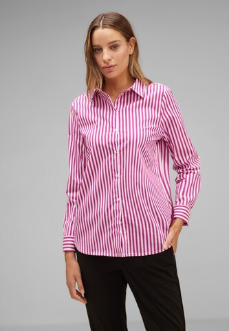 STREET ONE Bluse i rosa: forside