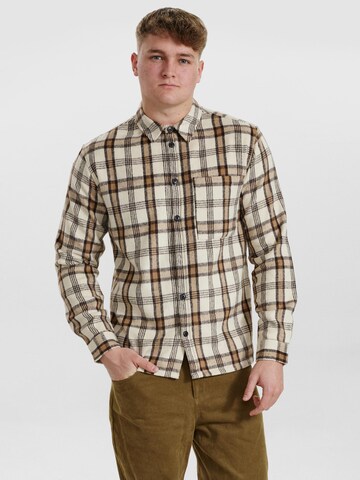 Dxnmxrk Shirt 'DXEbbe' in Beige: Vorderseite