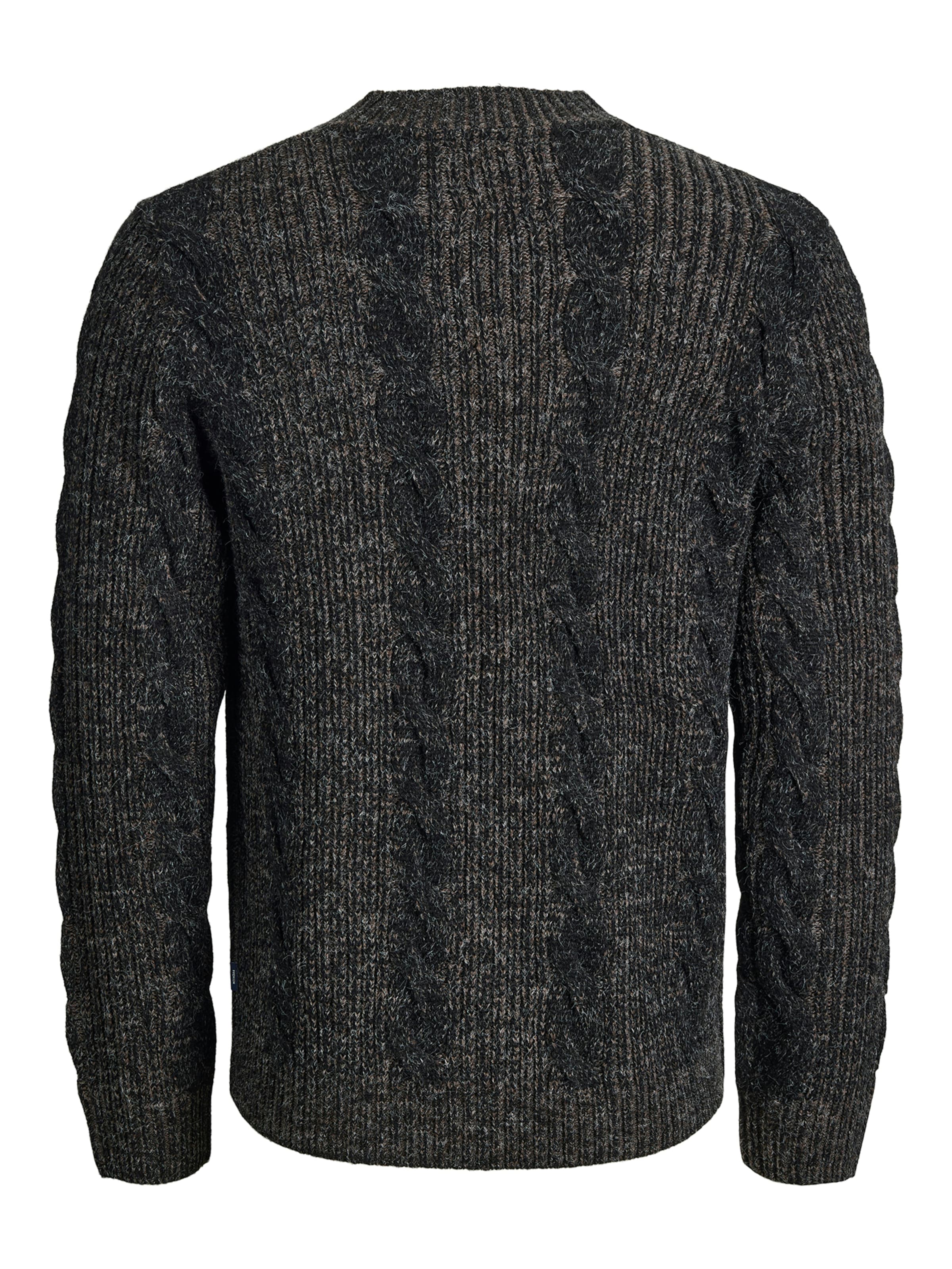 Jack & Jones Premium Свитер 'JPRBLUCARL' в Черный