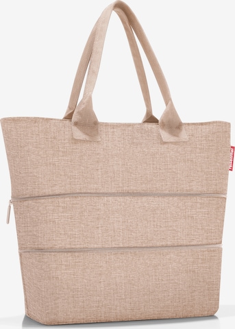 REISENTHEL Shopper in Brown: front