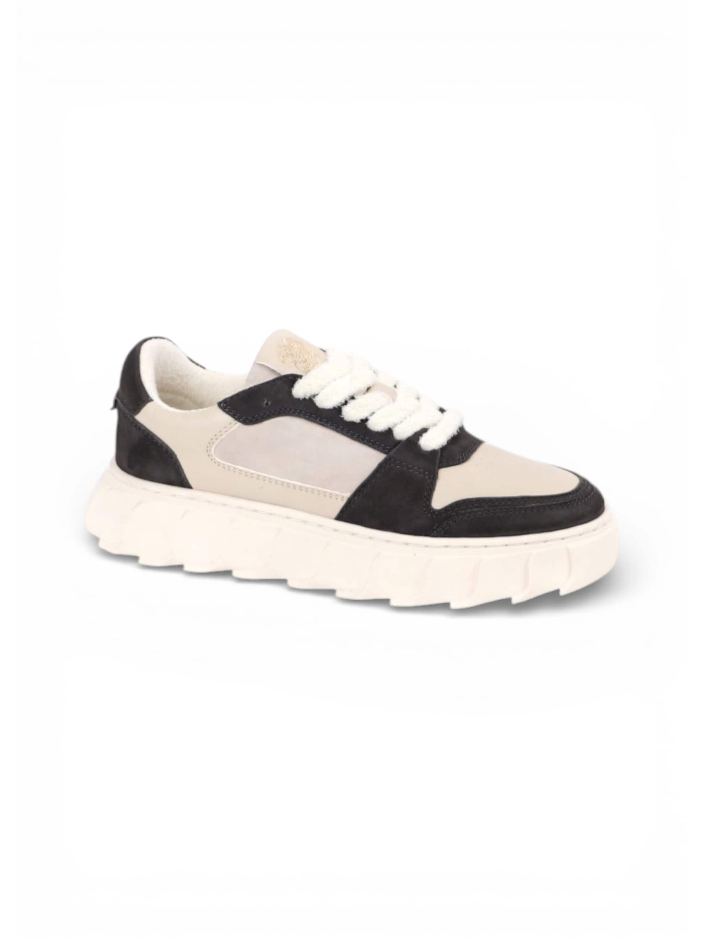 Apple of Eden Sneaker 'LONDON', ca. 3,5 cm Absatz in Grau
