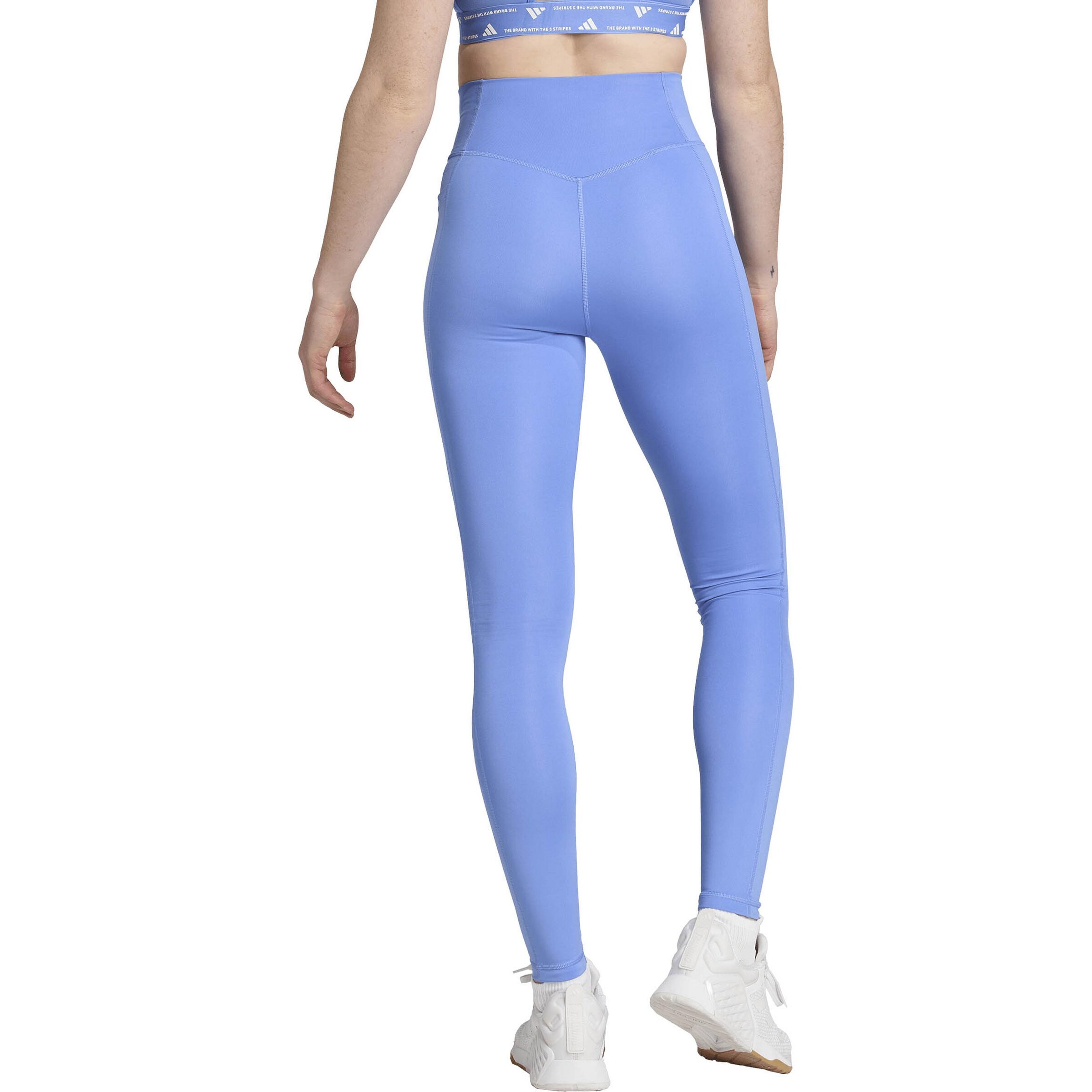 ADIDAS PERFORMANCE Skinny Sporthose 'OPT ESS ST 1-1' in Blau