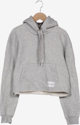 Calvin Klein Jeans Sweatshirt & Zip-Up Hoodie in XS in Grey: front