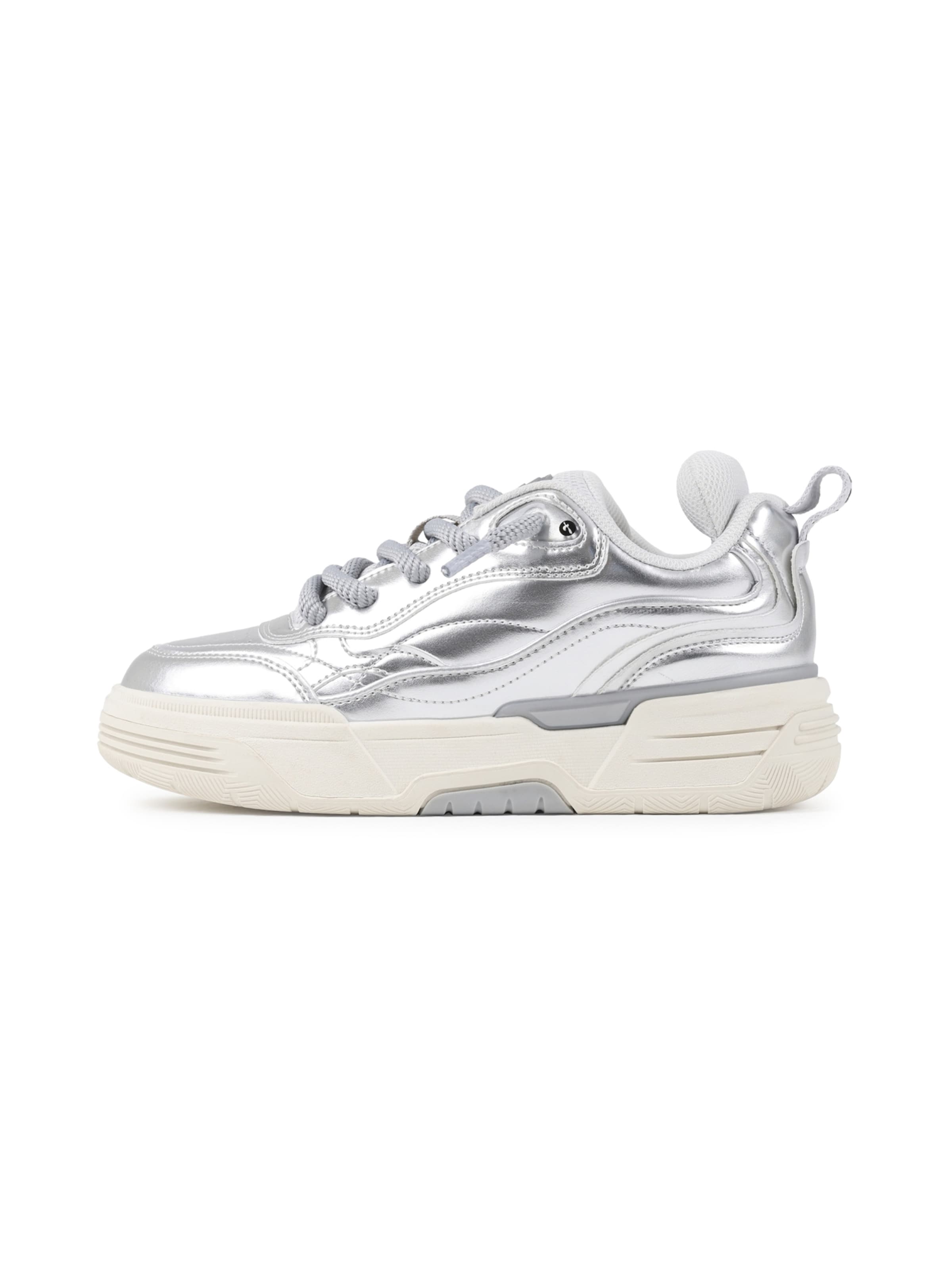 brx by BRONX Platform trainers 'Skat-Err' in Silver: front