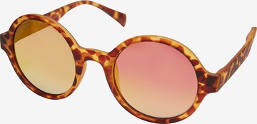 Lunettes de soleil Urban Classics en marron : devant